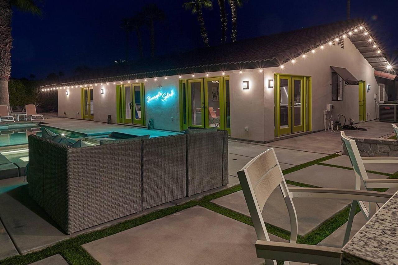 Pineapple Splash! Complete Privacy! Salt Pool! Palm Springs Exteriér fotografie